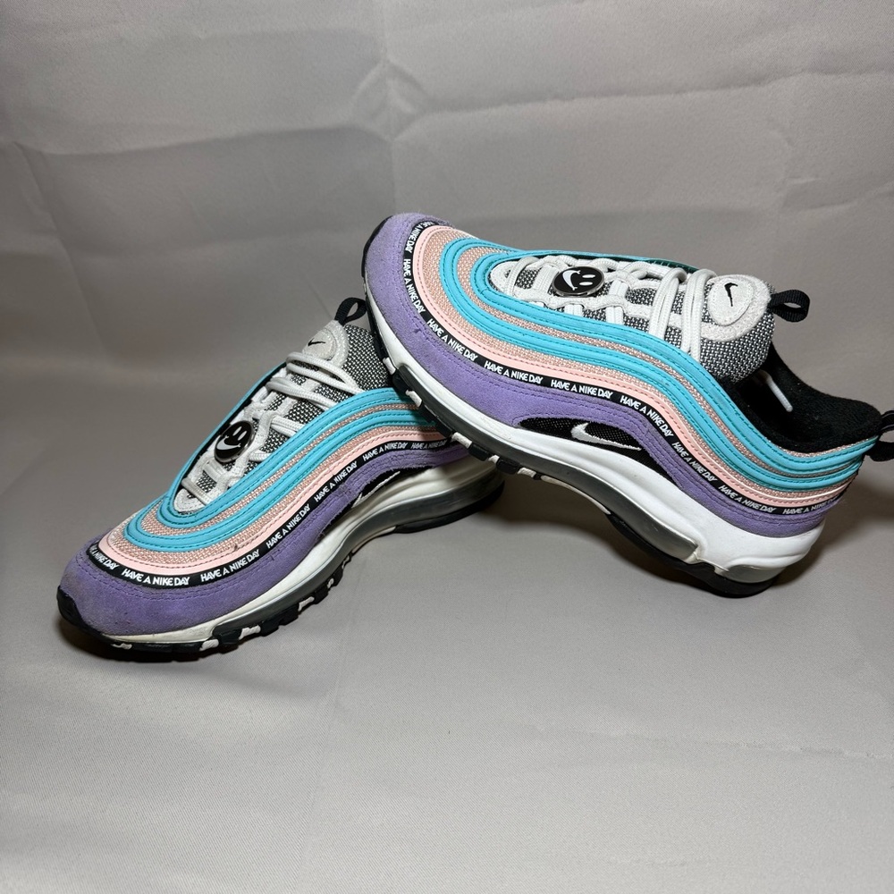 Nike Air Max 97 Have a Nike Day Sneakers 923288-500 sz: 5y